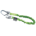 MILLER by PIP 219M-Z7/6FTGN Manyard II Shock-Absorbing Lanyard, 6 ft, Anchorage Connection, 310 lb Cap, Green