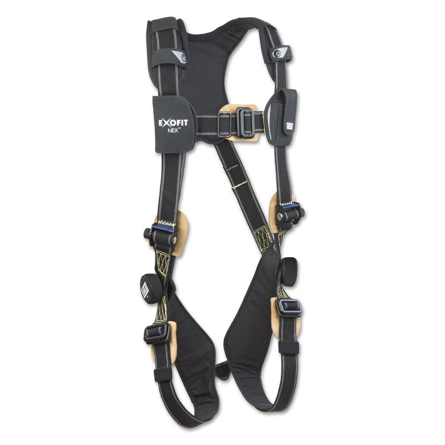 DBI-SALA 1103086 ExoFit NEX Arc Flash Harness w/ PVC Coated Aluminum D-Rings, Back D-Ring, Medium