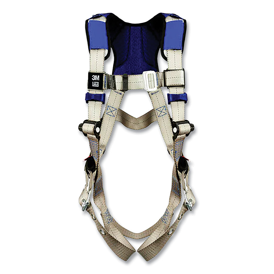 DBI-SALA 1401001 ExoFit X100 Comfort Vest Safety Harness, Back D-Ring, Medium, Pass-Thru/Tongue Buckle