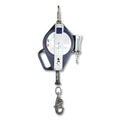 DBI-SALA 3503887 Ultra-Lok Self Retracting Cable Lifeline, Stainless Steel, 50 ft L, 310 lb, Swivel Snap Hook