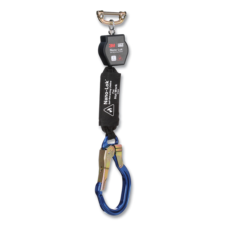 DBI-SALA 3100561 Nano-Lok 6 ft Kevlar Web Hot Work Self-Retracting Lifeline