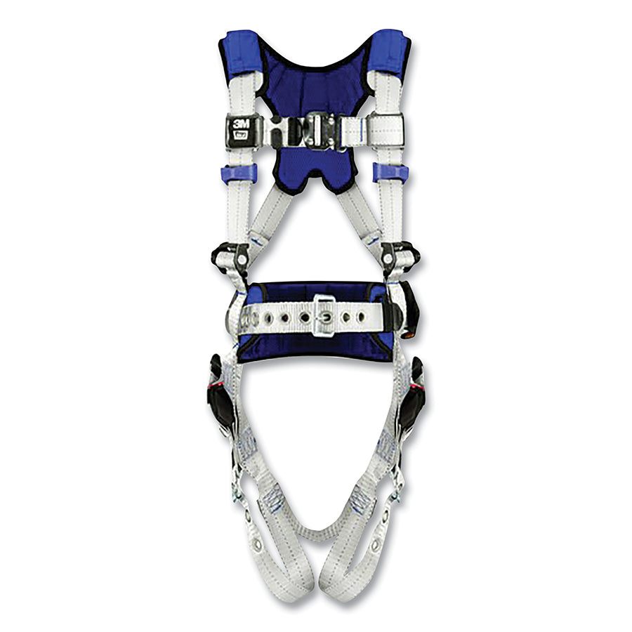 DBI-SALA 1401082 ExoFit X100 Comfort Construction Safety Harness, Back D-Ring, Large, Quick-Connect
