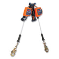 DBI-SALA 3500282 Nano-Lok Edge Self-Retracting Lifeline, 8 ft, Swivel Snap Hook, 420 lb, 2 Legs, Galvanized Cable