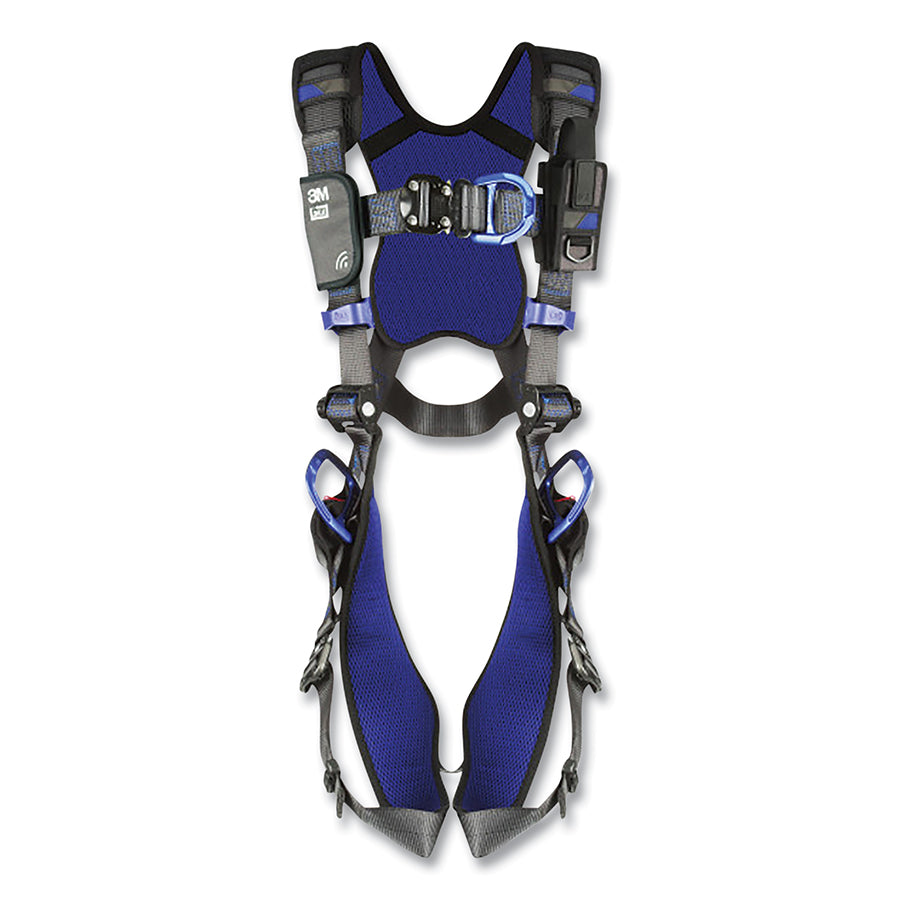 DBI-SALA 1113210 ExoFit™ X300 Comfort Wind Energy Climbing/Positioning Safety Harness, Back/Front/Hip D-Rings, Small, Auto-Locking QC