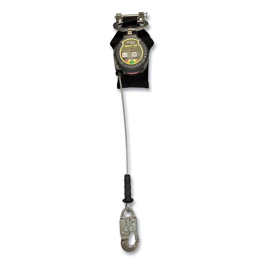 MILLER by PIP MTL-LEP1-67/6FT TurboLite+ Edge Cable SRL, 6 ft, Galv Steel Cable, One Pin Connect, Al Locking Snap Hook, Single Leg, 420 lb