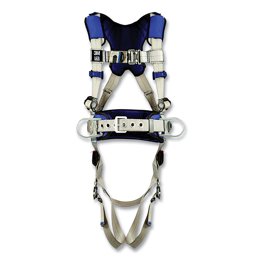 DBI-SALA 1401093 ExoFit X100 Comfort Construction Positioning Safety Harness, Back/Hip D-Rings, X-Large, Quick-Connect