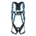 MILLER by PIP ACF-QCDXSB AirCore Full-Body Harness, Back, Front, Side D-Rings, XS, Blue