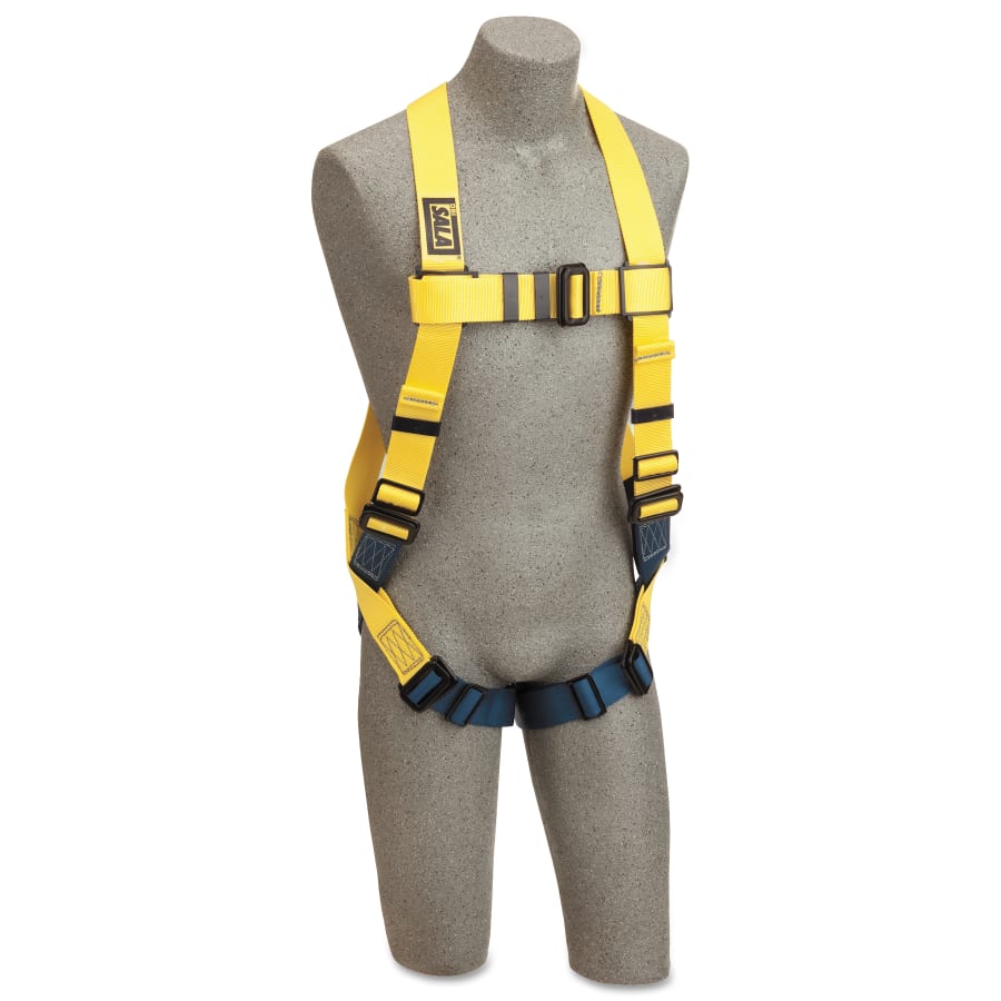 DBI-SALA 1110791 Delta Arc Flash Harness, Back D-Ring, X-Large, Pass-Thru Buckle Legs