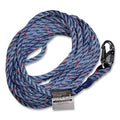 MILLER by PIP 195R-2/75FTWH 195R Series Rope Lifeline, Nylon, 75 ft L, 2 Thimbles, 5/8 in dia, 1 Leg
