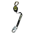MILLER by PIP MTL-OHW1-04/6FT Turbolite+ Fall Limiter, Vectran, 6 ft, Locking Rebar Hook, 420 lb, 1 Leg
