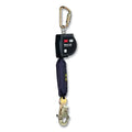 DBI-SALA 3100592 Nano-Lok XL 11 ft Dyneema Web Self-Retracting Lifeline with Steel Carabiner and Snap Hook