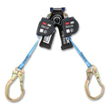 DBI-SALA 7012818585 Nano-Lok Wrap Back Self Retracting Lifeline, 8 ft, Tie-Back Rebar Hook, 420 lb, Twin Leg