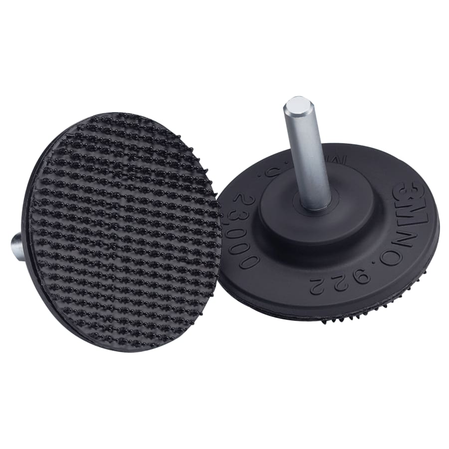 3M 048011-07494 922 Hook-and-Loop Pad Holder, 2 in, 1/4 in Shank