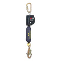 DBI-SALA 3100596 Nano-Lok XL 11 ft Web Single-Leg Self-Retracting Lifeline with Steel Carabiner and Snap Hook