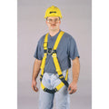 MILLER by PIP 850/UYK Non-Stretch Harness, Back D-Ring, Mating Chest & Leg Buckles, Friction Shoulders, Universal
