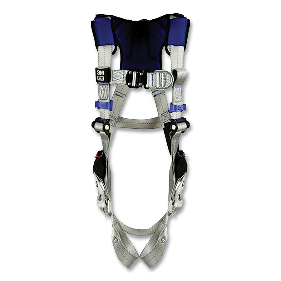 DBI-SALA 1401117 ExoFit X100 Comfort Vest Climbing Safety Harness, Back/Front D-Rings, Large, Quick-Connect/Tongue Buckle