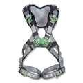 MSA 10195040 V-FIT Full-Body Harness, Back D-Ring, Super XL, QC Chest/Leg Strap Buckles, Shoulder Padding