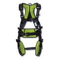 MILLER by PIP H7CC2A1 H700 Full Body Harness, Back/Side D-Rings, Small/Medium, QC Chest Buckle/Tongue Leg Buckles, CC2