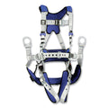 DBI-SALA 1401140 ExoFit X100 Comfort Tower Climbing Safety Harness, Back/Front/Hip D-Rings, Small, Quick-Connect/Tongue Buckle