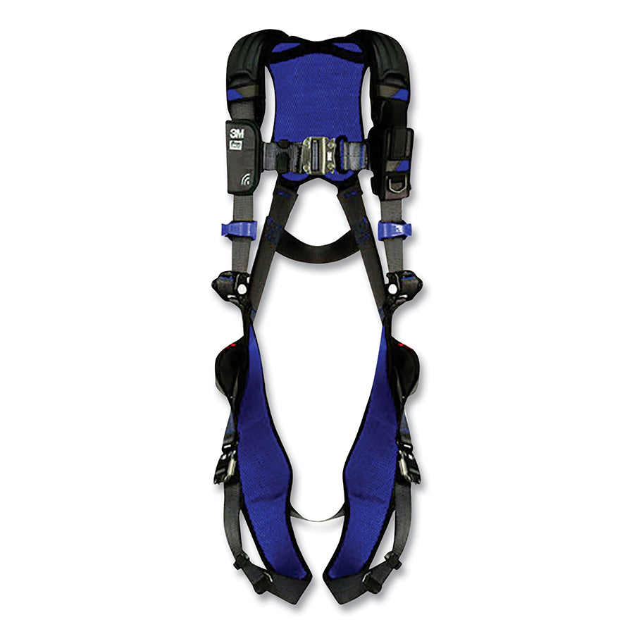 DBI-SALA 1113013 ExoFit X300 Comfort Vest Safety Harness, Back D-Ring, 2X-Large, Auto-locking Quick Connect