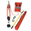 MILLER by PIP QP-1/25FT QuickPick Rescue Kit, 25 ft Working Distance, 125 ft Rope, 400 lb Load Capacity