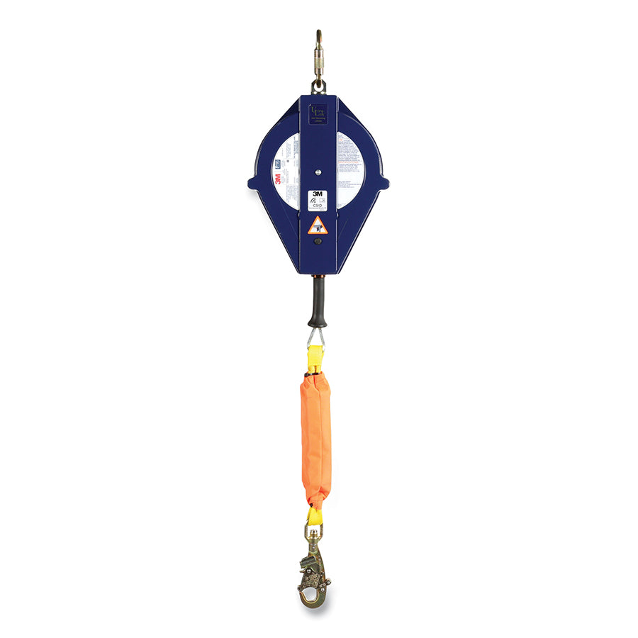 DBI-SALA 3503885 Ultra-Lok Self Retracting Cable Lifeline, Stainless Steel, 55 ft L, 310 lb, Swivel Snap Hook