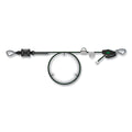 MSA 10219292 Temporary Horizontal Lifeline System, Rope, 60 ft L, 2 Man, With Anchorage Straps