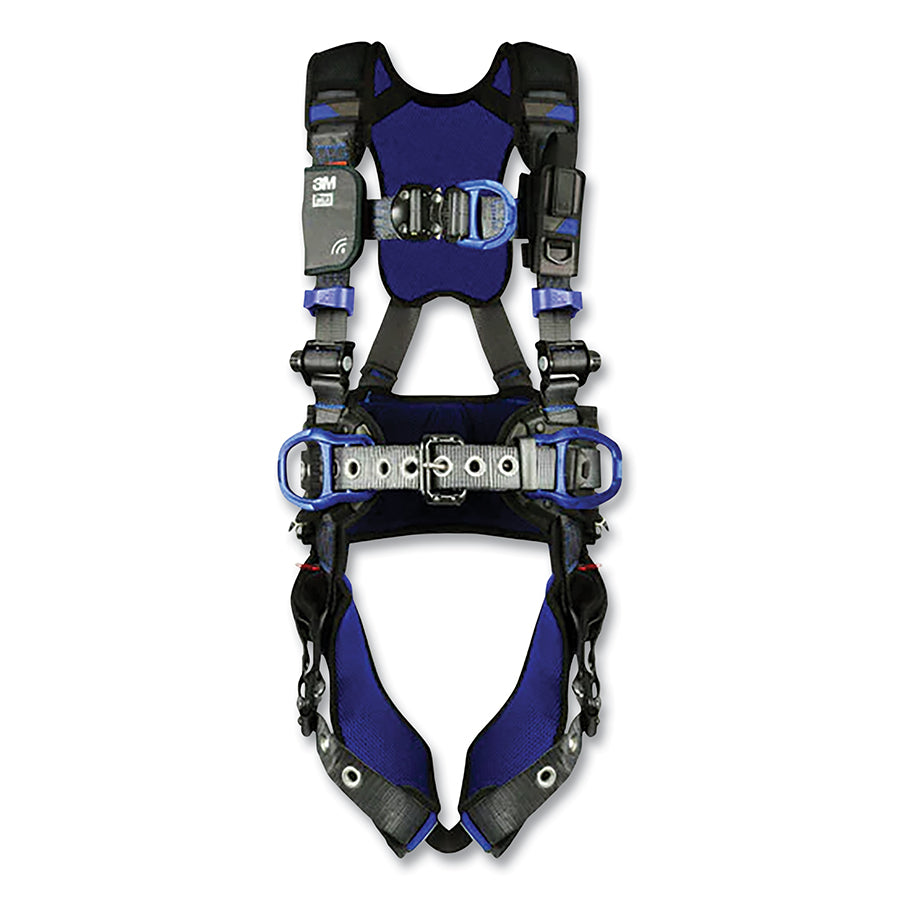 DBI-SALA 1113176 ExoFit X300 Comfort Wind Energy Climbing/Positioning Safety Harness, Back/Front/Hip D-Rings, Medium, QC/Rev/Tongue