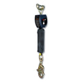 DBI-SALA 3100538 Nano-Lok Self Retracting Lifeline, 6 ft, Web, Single Pin Top Connector, Aluminum Rebar Snap Hook, 420 lb, Single Leg
