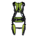 MILLER by PIP H7CC2A2 H700 Full Body Harness, Back/Side D-Rings, Universal, QC Chest Buckle/Tongue Leg Buckles, CC2