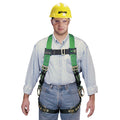 MILLER by PIP P950-58/UGN DuraFlex Python Harness, Back & Side D-Rings, Universal, Green