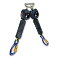 DBI-SALA 3100548 Nano-Lok Self Retracting Lifeline, 6 ft, Web, Single Pin Top Connector, Aluminum Rebar Snap Hook, 420 lb, Twin Leg