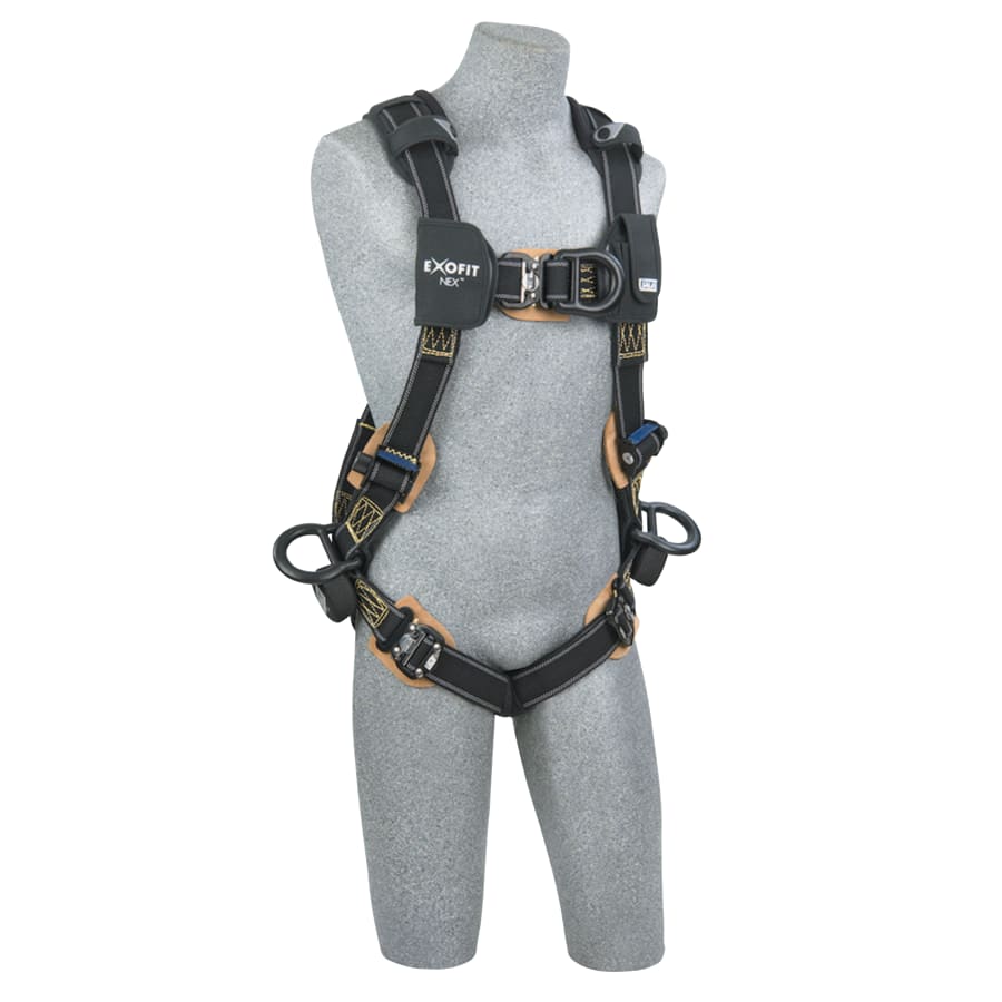 DBI-SALA 1113333 ExoFit NEX Arc Flash Positioning/Climbing Harnesses, D-Ring; Buckle, X-Large